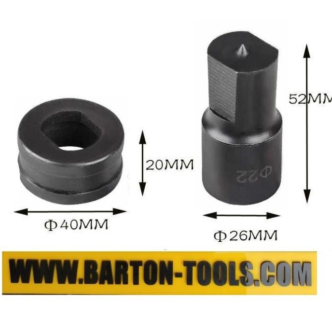 

Oval Punching Dies 6.5-22Mm Hhm-70 Barton Ch-70 Mata Punch Busbar Pon