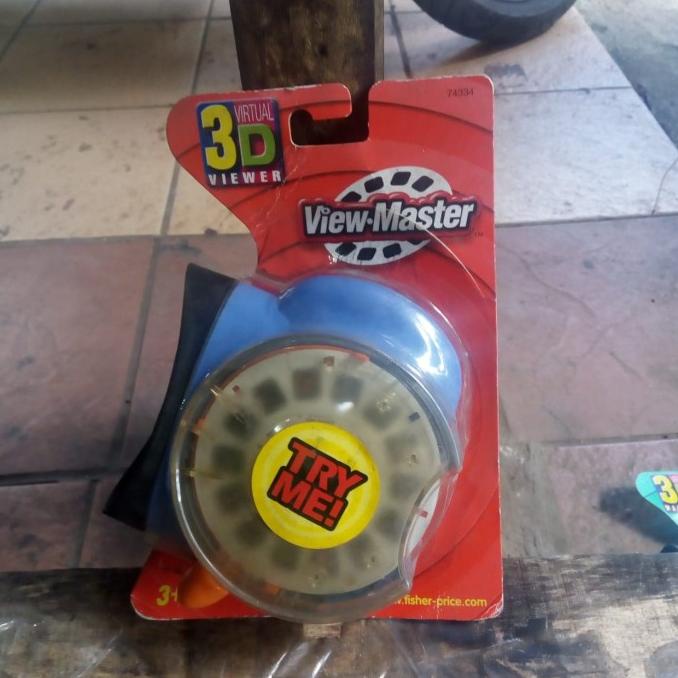 mainan vintage view master virtual 3d viewer ORI Mattel
