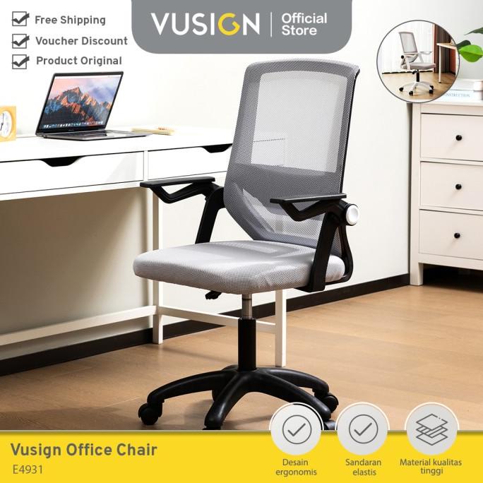 Deli Office Chair/Kursi Kantor/Kursi Kerja Jaring Ergonomis E4931