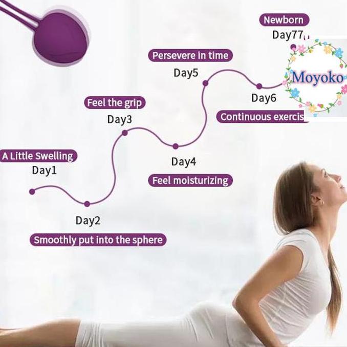 Kegel Ball Silicon Alat Bola Kegel Kesehatan Wanita Balls