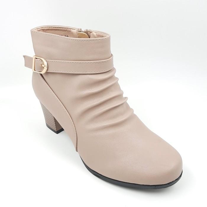 Terlaris Laviola Shoes - Sepatu Boots Wanita - 1773 Lsk - Khaki