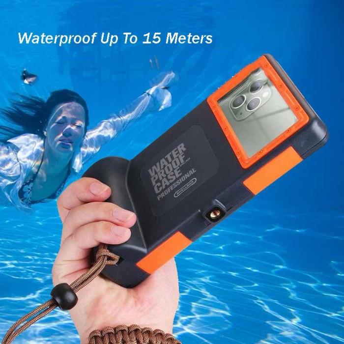 Shellbox Waterproof Phone Case Diving 15M Universal Swimming