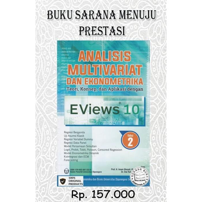 Best Seller Buku Analisis Multivariat Dan Ekonomi Teori Konsep Aplikasi Eviews 10