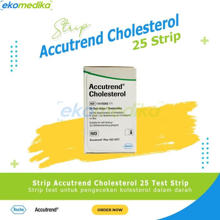 Best Seller Strip Accutrend Cholesterol 25T