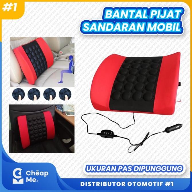NEW  Bantal Mobil Pijat / Sandaran Punggung Pijat Refleksi Mobil / Bantal