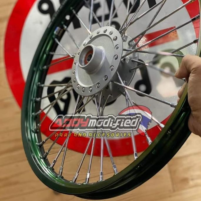 Produk Terbaru | Velg Morad Spain Arovera Hijau Sprite 17 120-120 Thailand