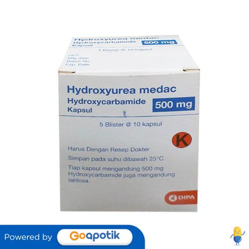 HYDROXYUREA MEDAC 500 MG BOX 50 KAPSUL