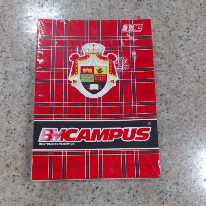 

Buku Tulis BMC Campus 50 Lembar (1PAK/10Buku) / BMCampus Boxy
