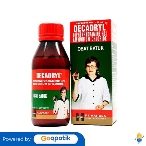 DECADRYL EXPECTORANT SIRUP 120 ML