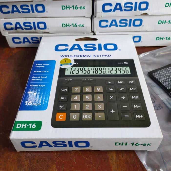 

Kalkulator Casio 16 Digit Dh-16 Kalkulator Casio Besar