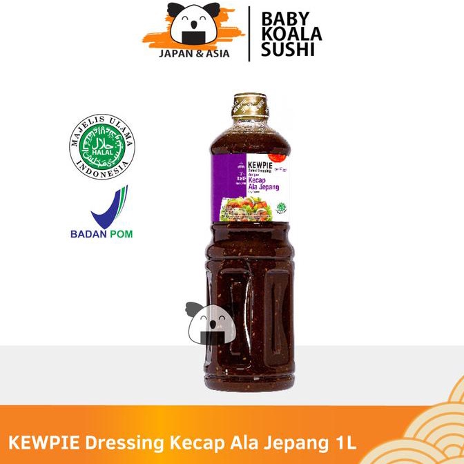 

KEWPIE 1Liter Salad Dressing Sesame Soy Sauce | Kecap Ala Jepang