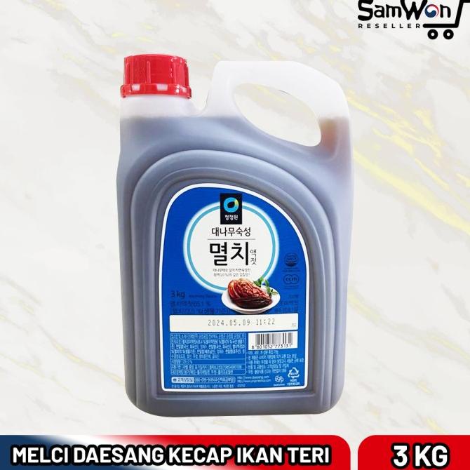 

Melci DAESANG Chung Jung One Anchovy Myeolchi Kecap Ikan Teri 3kg