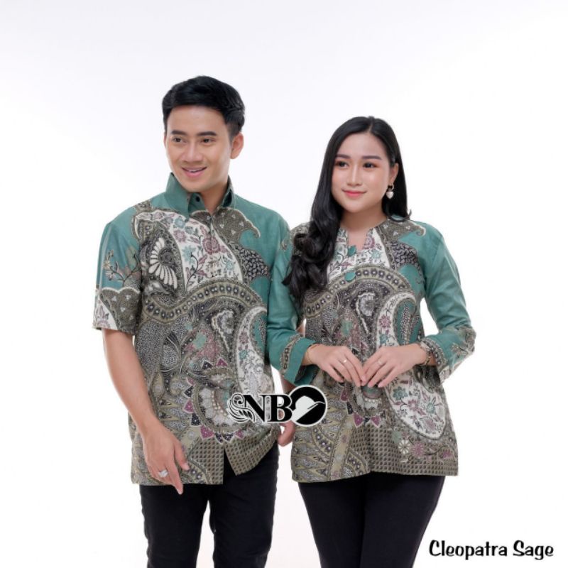 Atasan Batik Couple Premium Batik Pasangan Kemeja Blus Wanita Seragam