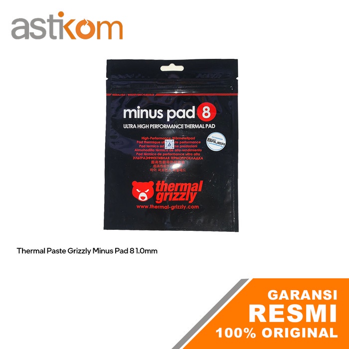 

Aurealiamall Thermal Grizzly Minus Pad 8 Ultra Thermal Pad 120X20X1,0Mm By Astikom