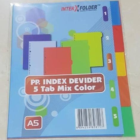 

PEMBATAS BINDER INDEX A5 / B5