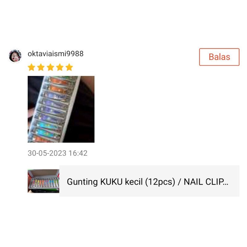 Gunting KUKU kecil (12pcs) / NAIL CLIPPER / pemotong kuku