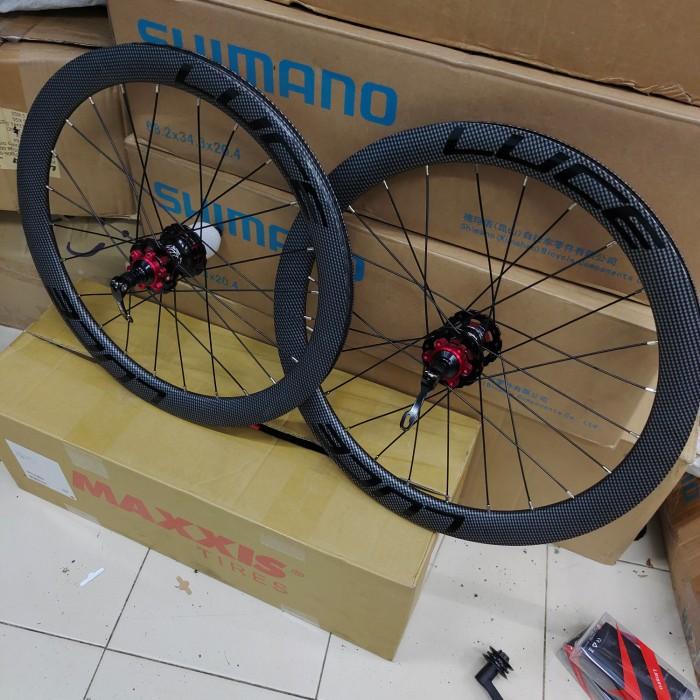 Terlaris Wheelset Luce Discbrake 22 Inch Atau 20 451 Carboon Look
