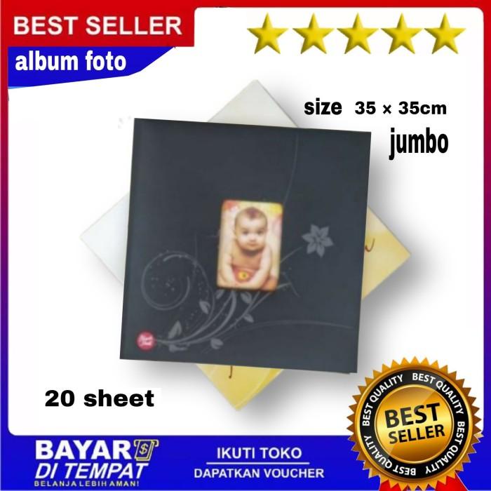 

Best Seller Album Foto Maghnetic - Jumbo 20 Sheet Hitam Size 35 35Cm