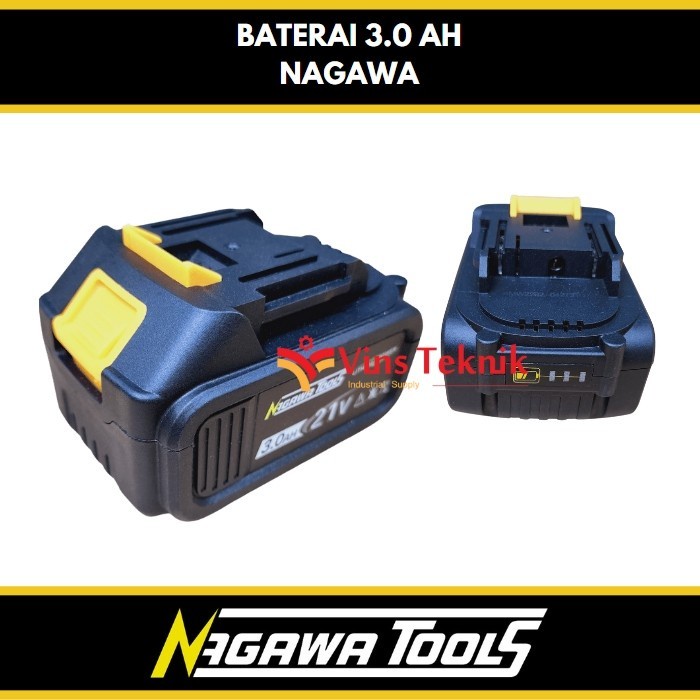 Terlaris Nagawa Baterai Cordless 21V