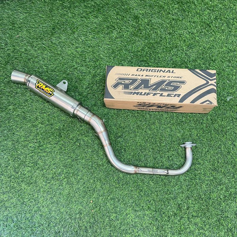 KNALPOT VARIO 110 KARBU VARIO TECHNO 110 BULAT DRAG SAMLONG COBRA RMS MUFFLER DM50 SARFULL