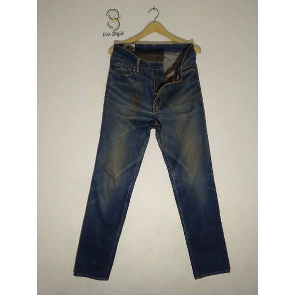 Edwin Second - Edwin Denim Jeans Second Jahit Rantai