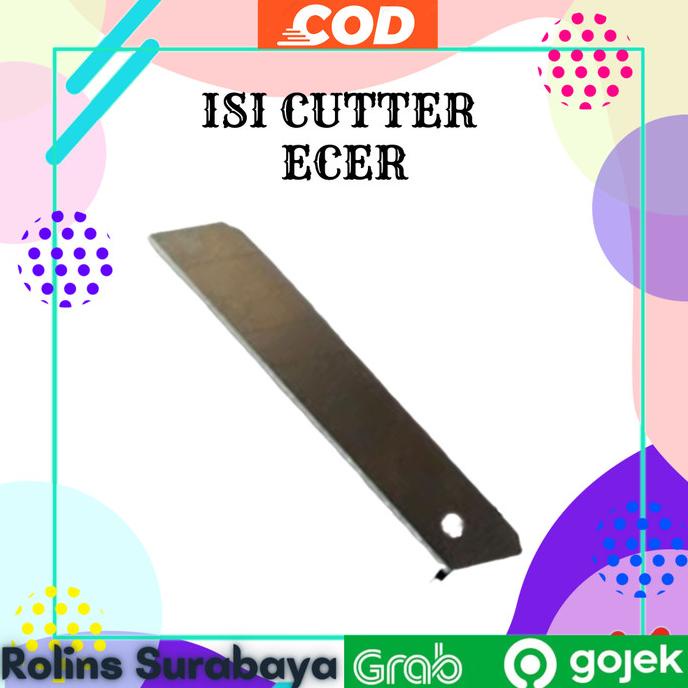 

\"\"\"\] Cutter Blade Isi Cutter Besar isi 10pcs merk Toho Ori