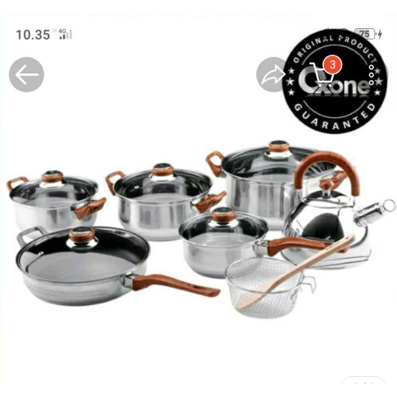 panci set Oxone ox 933