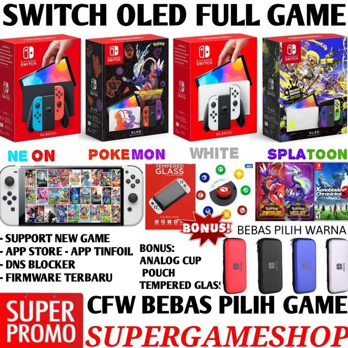 Nintendo Switch Oled CFW Full Game Console OLED