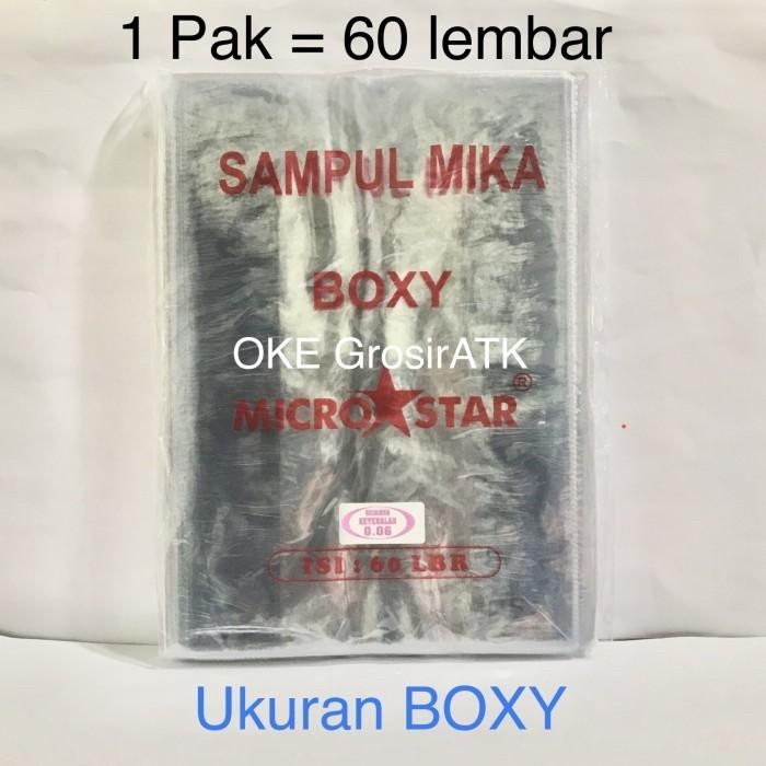 

Batas Sampul Buku Plastik Mika Boxy [Pak=60 Lembar]