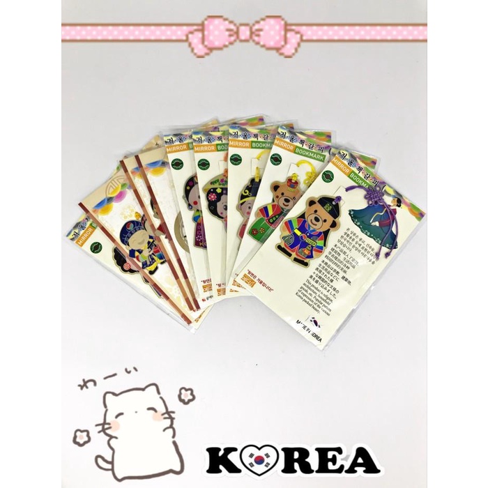 

Batas Pembatas Buku Korea Bookmark