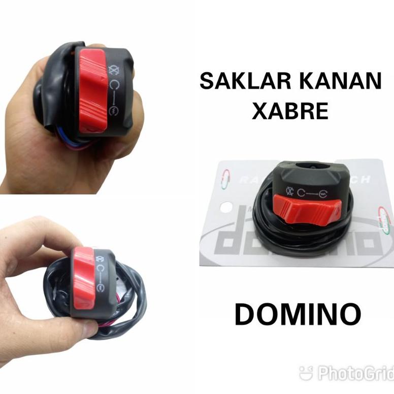 Terlaris Saklar Kanan Yamaha Xabre Universal Buat Motor Lain Saklar Xabre 1 Tombol Domino