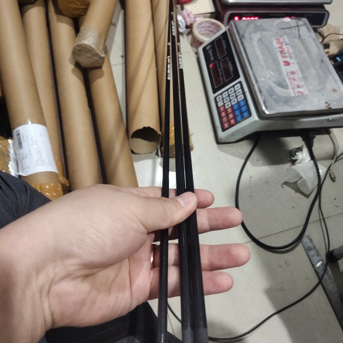 Bahan Carbon Solid Blank Joran Rhino Atau Shuriken