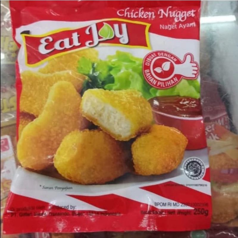 

Eat Joy Chicken Nugget 250gr Naget Ayam Eatjoy