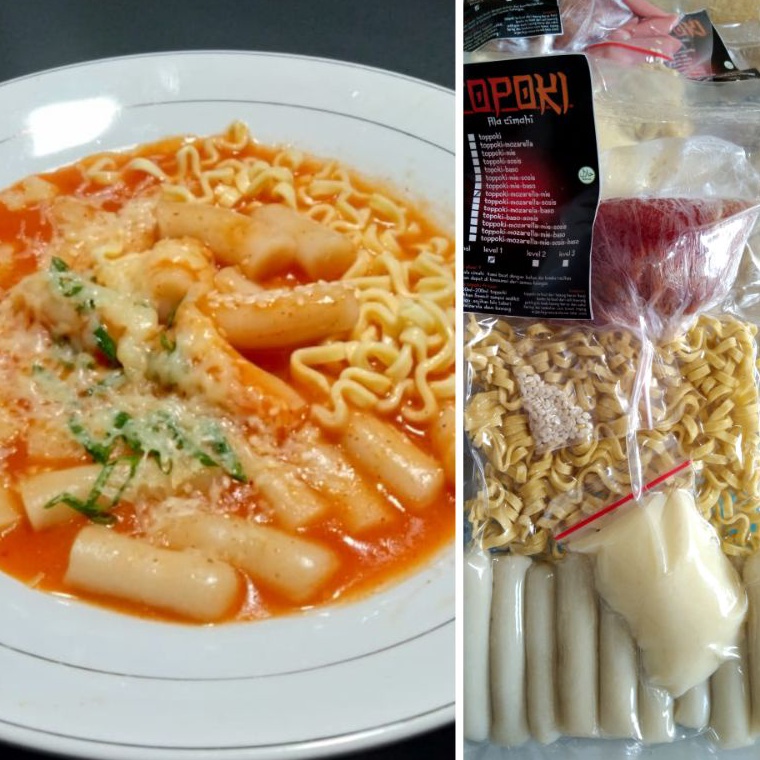 

Harga Terbaik topoki Mozarella mie/TOPOKI HALAL ala cimahi/toppoki ala korea/topoki saos gochujang