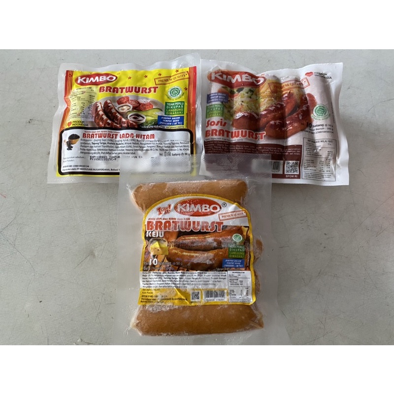 

Kimbo Bratwurst mini uk 500gr