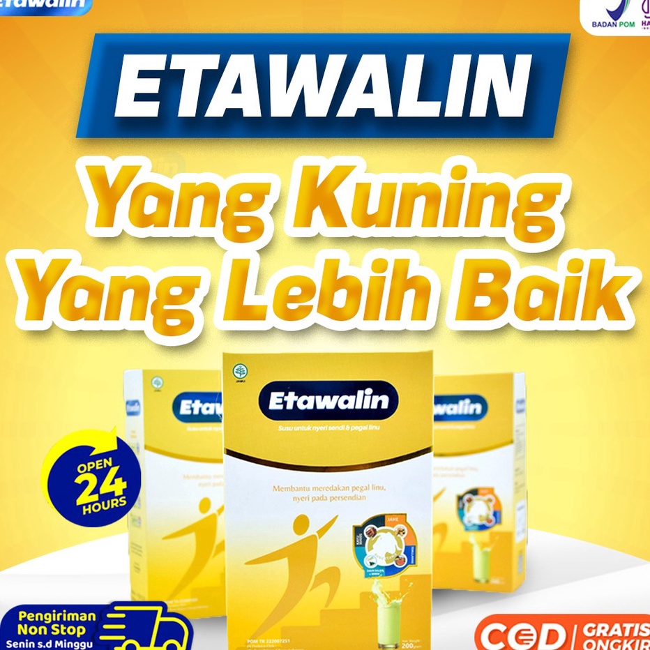 

✔✔SALE✔✔ Etawalin Original - SUSU KAMBING ETAWA PREMIUM BPOM SOLUSI NYERI SENDI PEGAL LINU TANPA EFEK SAMPING