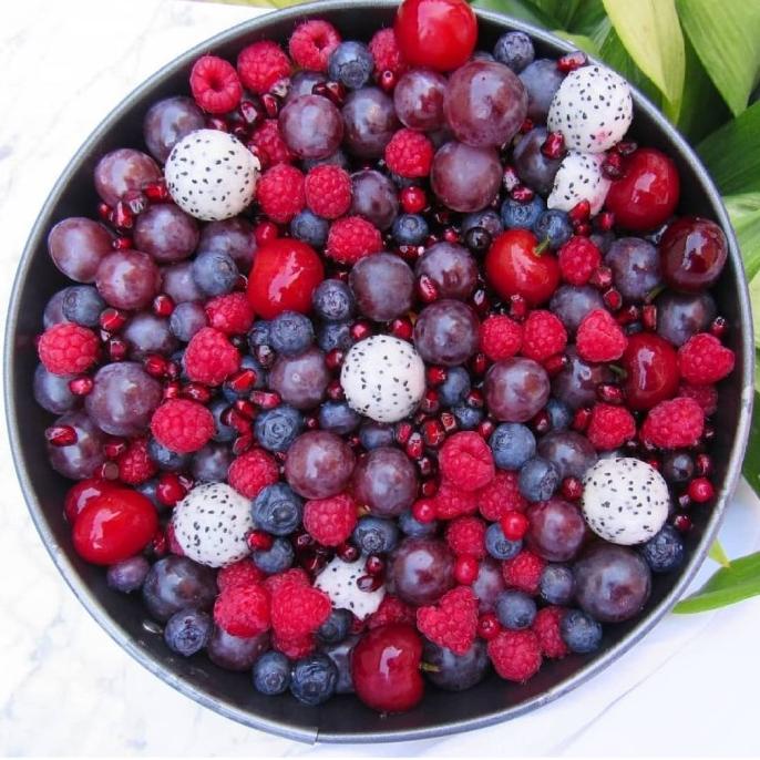 

Buah Mix Berry Beku Mixed Berries Frozen 1/2kg TERMURAH SEINDONESIA