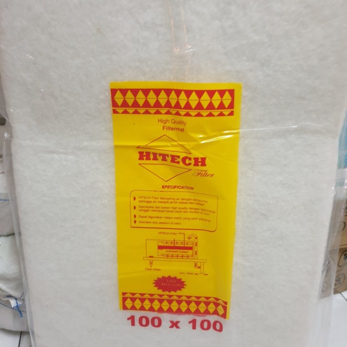 Busa Hitech 1 X 1 Meter Kapas Filter Aquarium Busa Filter Aquarium