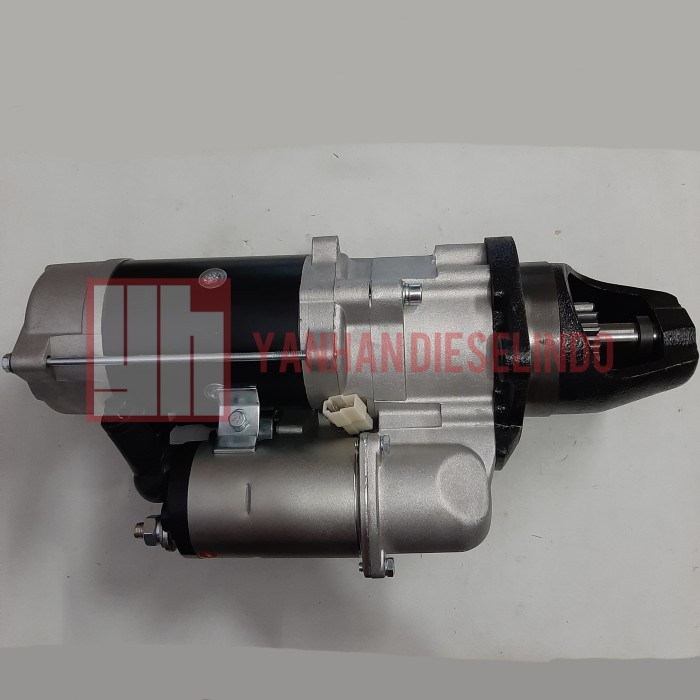YNDO Starter Komatsu GD525A GD655A GD625A PC200-1 S6D105 SA6D110 7.5KW 24V
