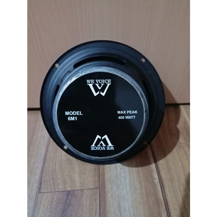 Komponen speaker 6M1 full range 6 inch we voice