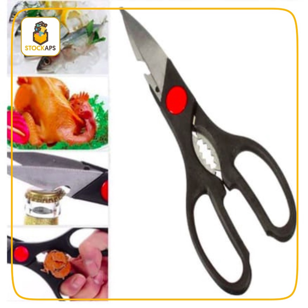 

Gunting serbaguna / Gunting Daging / Gunting Ayam / Gunting Multifungsi / Gunting Dapur