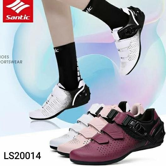 SEPEDA SEPATU SEPEDA WANITA WOMEN NON CLEAT ORI SANTIC DIANA LS20014 EL09I09A82L
