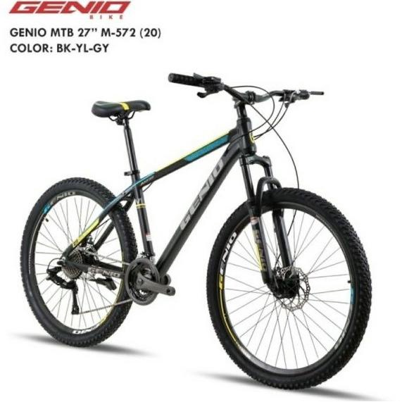 SEPEDA SEPEDA GUNUNG MTB ALLOY 27.5 GENIO M572 EL09I09A82L