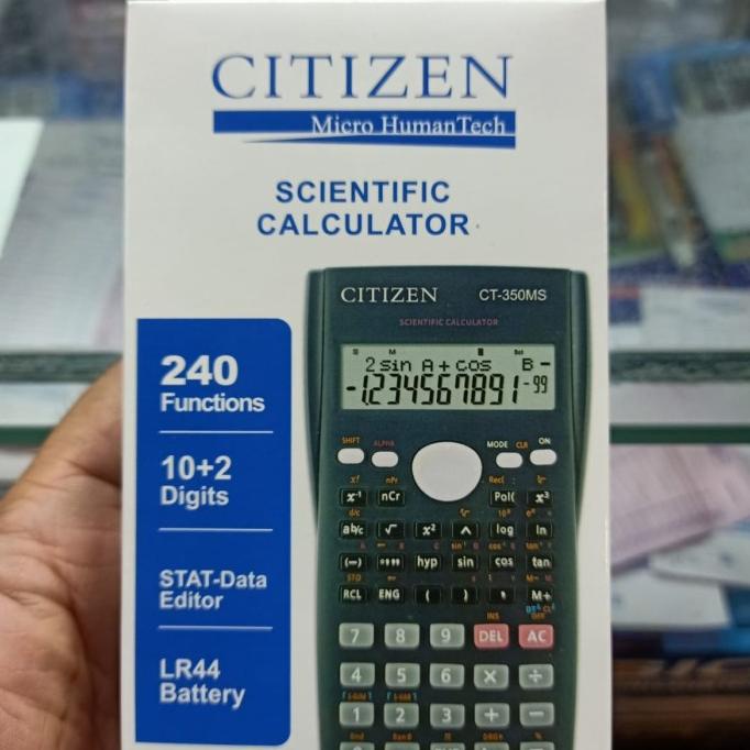 

Kalkulator Citizen CT 350MS Scientific / Calculator CT 350MS