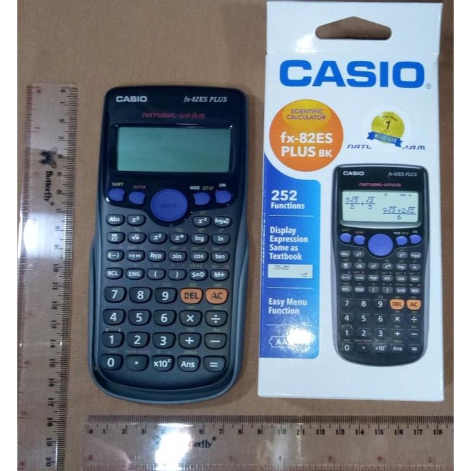 

Kalkulator Sin Cos Akar Scientific Casio fx-82ES PLUS BK SMA Kuliah