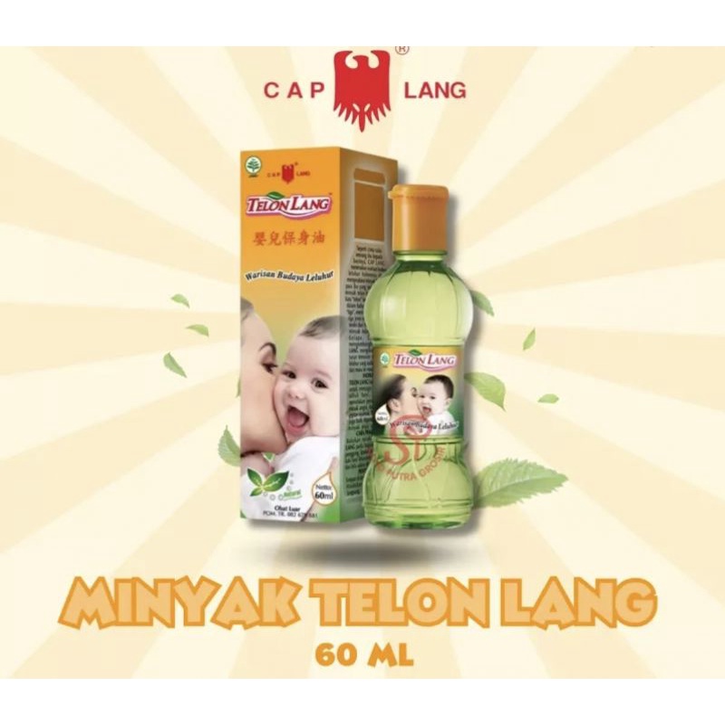 Minyak telon cap lang 60ml telon lang 60ml