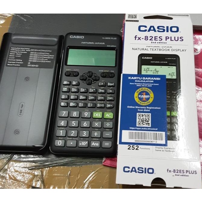 

Casio Calculator Scientific FX 82 ES PLUS