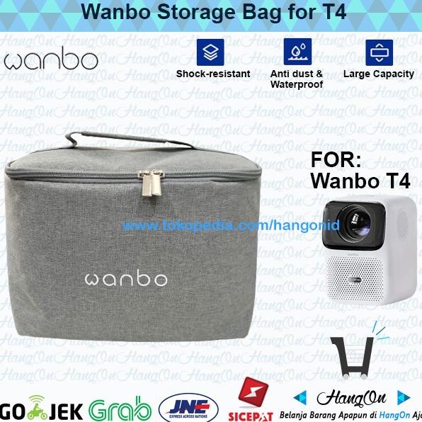 Wanbo Projector Bag T4 / Max Protective Tas Proyektor Waterproof