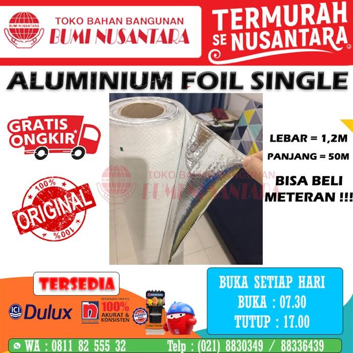 Best Seller Aluminium Foil Single Aluminium Atap Insulasi Atap Woven Single Sides