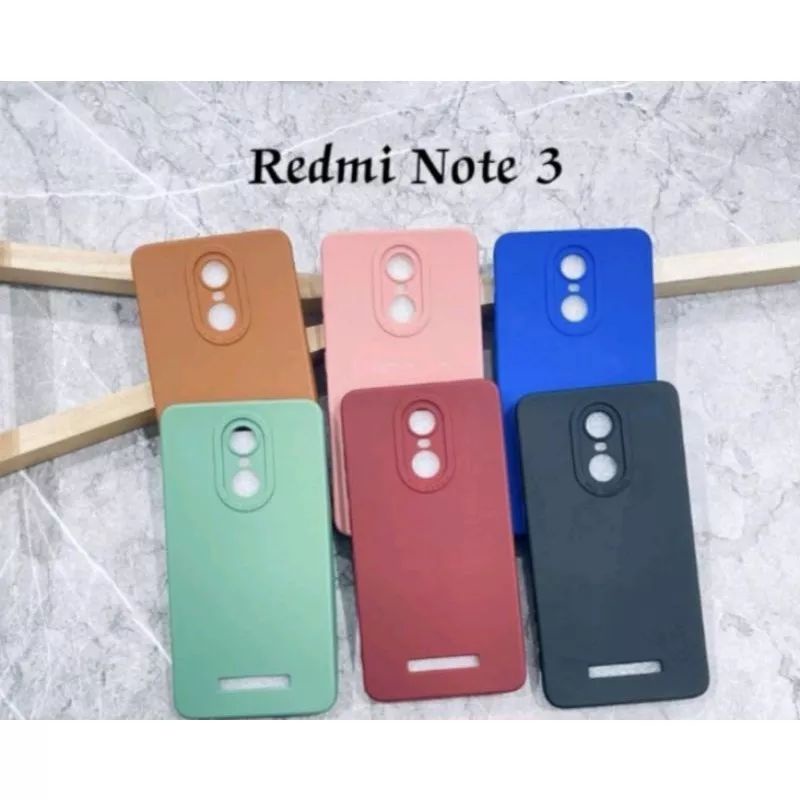 Softcase Slicon pro Camera Realme note 3